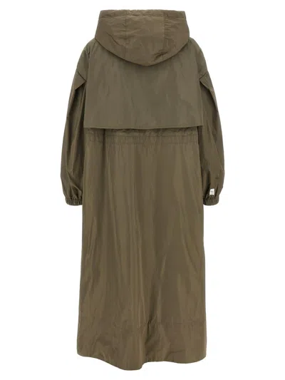 Max Mara The Cube Teodoro Casual Jackets And Parka Gray In Green