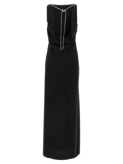 Max Mara Creso Dresses Black In Black