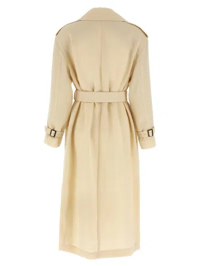 Max Mara Vieste Coats And Trench Coats Beige