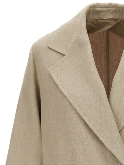 Max Mara 'mescal' Trench Coat