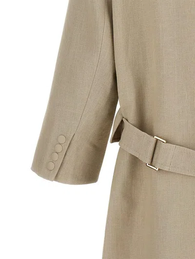 Max Mara 'mescal' Trench Coat
