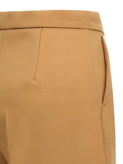 Max Mara Zic Bermuda And Short Brown In Brown