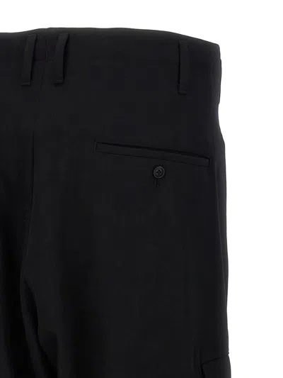 Yohji Yamamoto Tab Wide P Pants Black