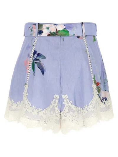Zimmermann Shorts In Blue