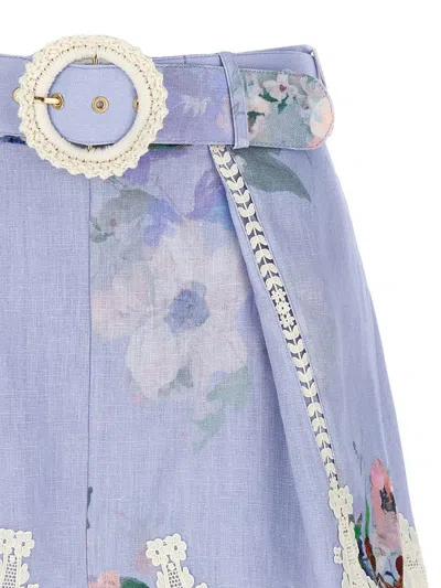 Zimmermann Shorts In Blue