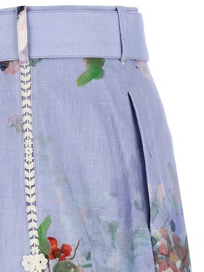 Zimmermann Shorts In Blue