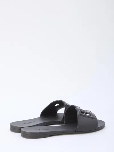 Dolce & Gabbana Rubber Beachwear Slides