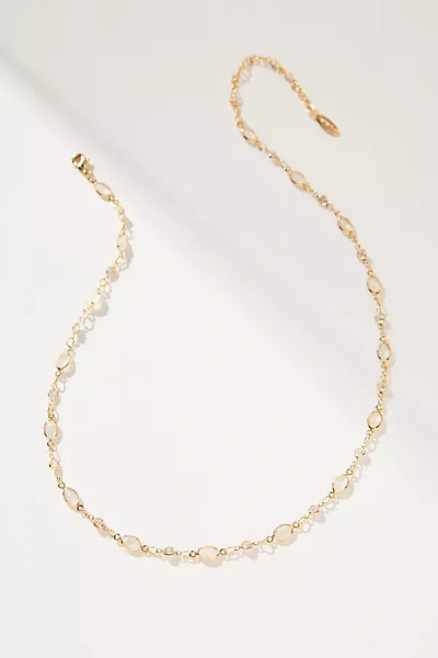 By Anthropologie Infinity Gemstone Necklace