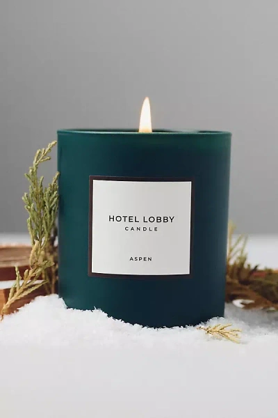Hotel Lobby Aspen Boxed Candle