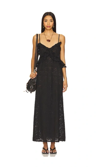 Spell Lux Lisbon Lace Strappy Maxi Dress