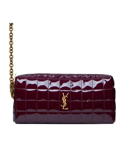 Saint Laurent Monogram Pouch With Chain