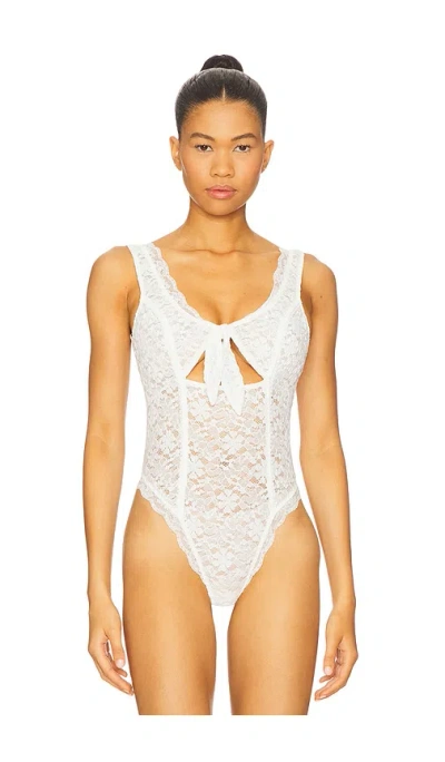 For Love & Lemons Sally Teddy In White