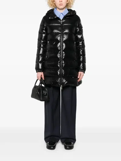Moncler Courcelles Hooded Mid-length Down Jacket
