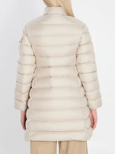 Moncler Women Igesse Midi Puffer Jacket In Neutral