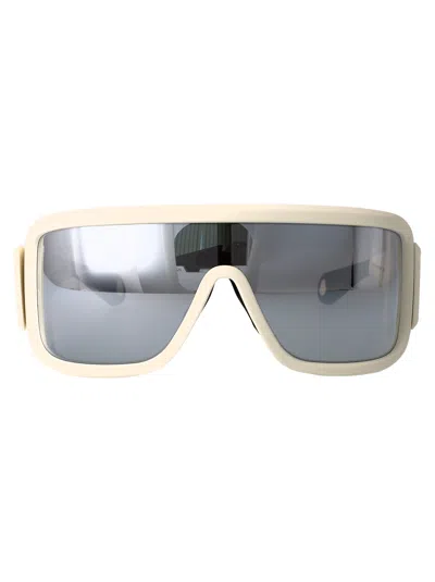 Moncler Matte Butter Injectate Sunglasses In Neutral