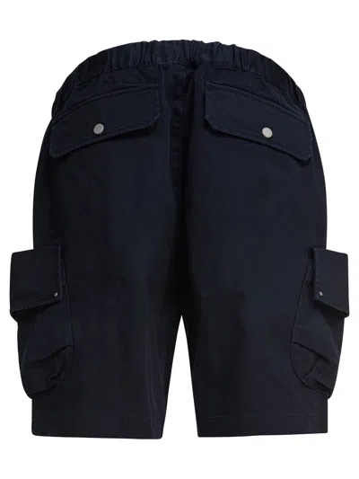 Moose Knuckles Waist Belted Cargo Pocket Elastic Shorts