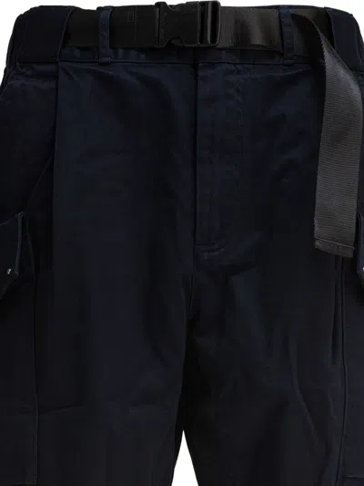 Moose Knuckles Waist Belted Cargo Pocket Elastic Shorts