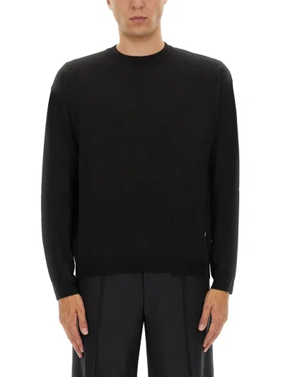 Moschino Wool And Silk Pullover Golden M