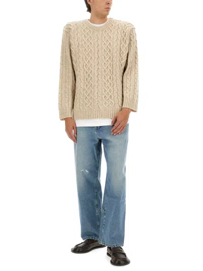 Moschino Sweaters Light And Natural In Neutral