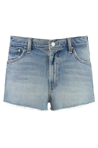 Mother The Dodger Denim Shorts