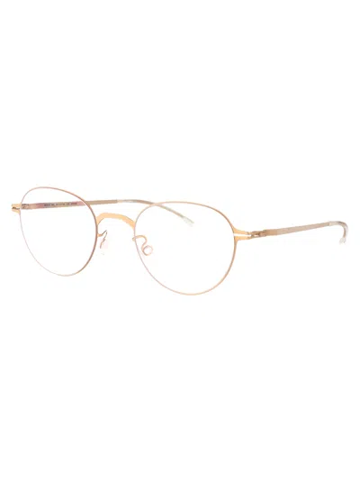 Mykita Emmi Round-frame Eyeglasses In Gold