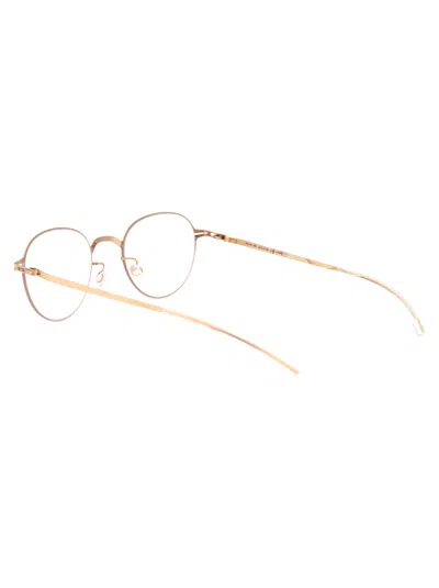 Mykita Emmi Round-frame Eyeglasses In Gold