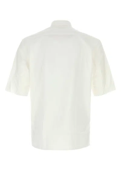 Namacheko Guardia Shirt With Chest Pocket And Short Sleeves In White