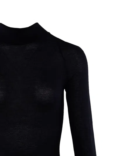Nensi Dojaka High Neck Bodysuit With Back Tie