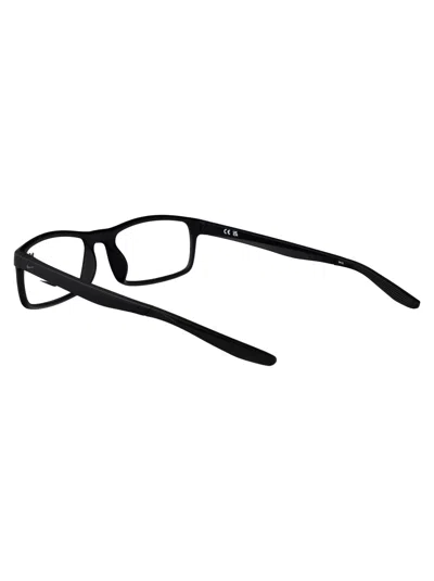 Nike Matte Black Acetate Glasses In Black
