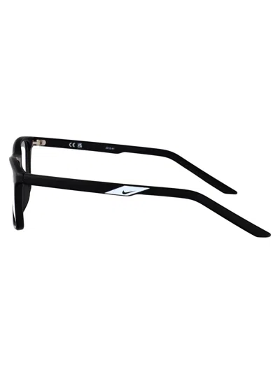 Nike Matte Black Acetate Glasses