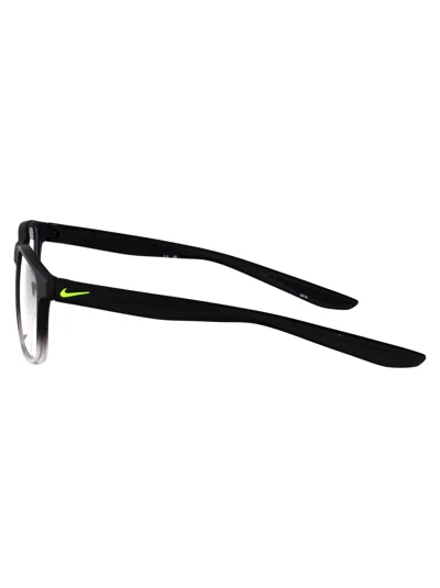 Nike Matte Black/clear Fade Acetate Glasses