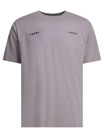 Nonnative Crew-neck Cotton T-shirt In Gray