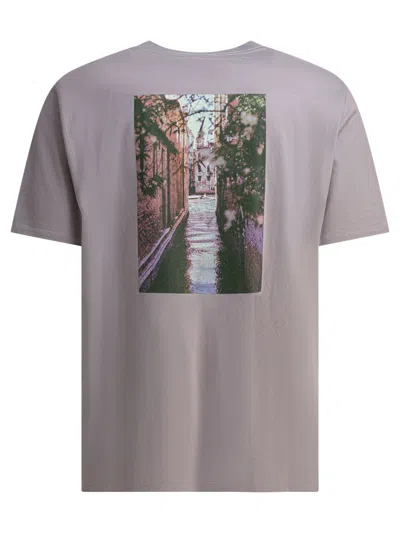 Nonnative Crew-neck Cotton T-shirt In Gray