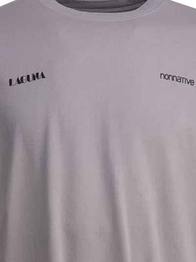 Nonnative Crew-neck Cotton T-shirt In Gray