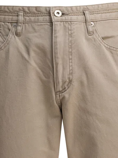 Nonnative Five-pocket Cotton Trousers In Neutral