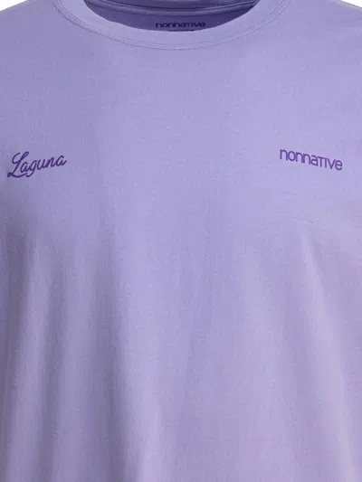 Nonnative T-shirts Purple In Blue