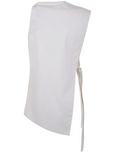 Nuur Asymmetric Draped Blouse