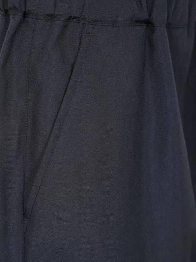Oamc Drawstring-waist Trousers In Blue