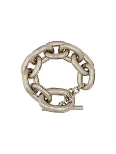 Rabanne Bracciale Xl Link In Metallic