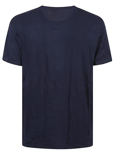 Paul Smith 3-pack Crew Neck T-shirts For Men In Blue