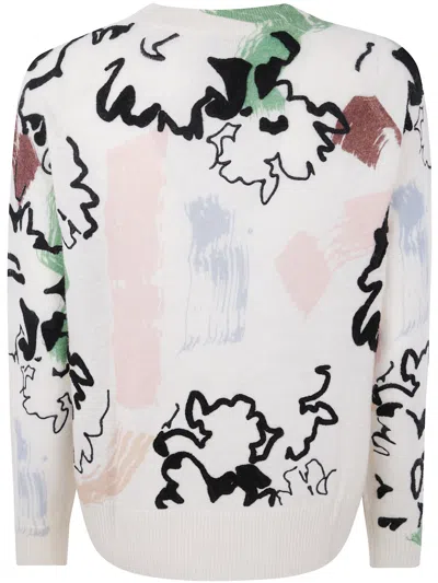 Paul Smith Abstract-print Crew-neck Jumper