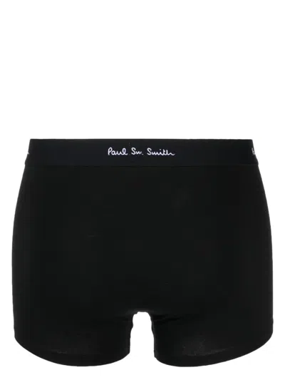 Paul Smith Three-pack Black Logo Boxer Briefs