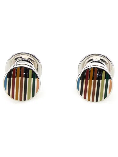 Paul Smith "signature Pop" Cufflinks In Multi