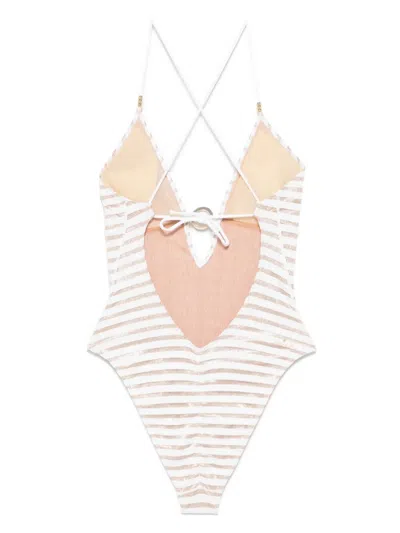 Pin Up Stars Marina Gold One-piece Swimsuit