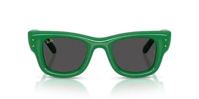Ray Ban Rayban Rb4940 Wayfarer Puffer By Asap Rocky 683487 Lucido Verde Sunglasses