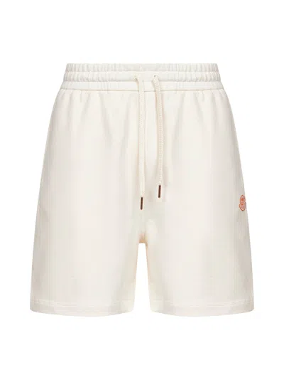 Moncler Genius Ivory Cotton Moncler X Gilga Farm Shorts In White