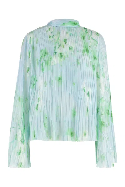 Pinko Bucero Crepe Blouse In Multi