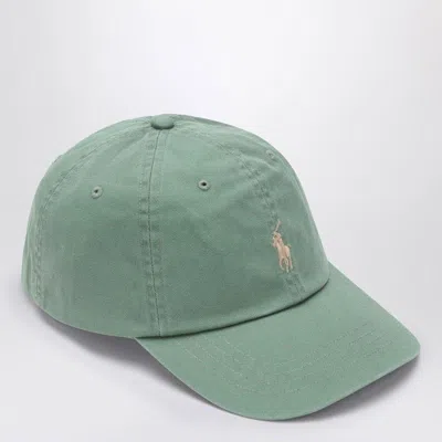 Polo Ralph Lauren Light Green Coloured Baseball Cap With Logo In Green
