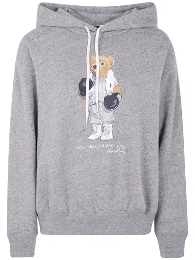 Polo Ralph Lauren Lspohood M2-long Sleeve-knit Sweatshirts Grey