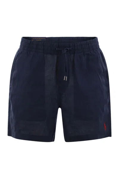 Polo Ralph Lauren Short Prepster Linen Polo 15.2 Cm